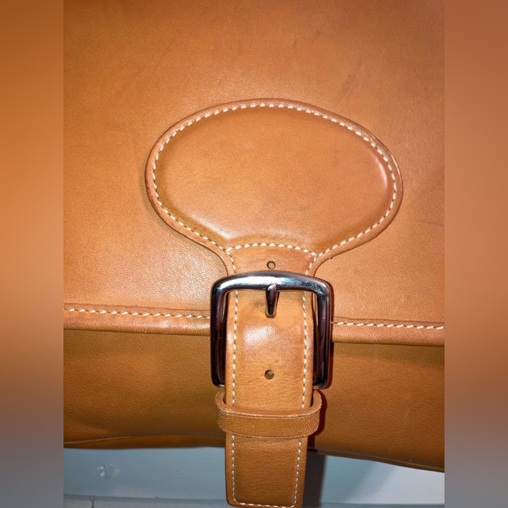 VINTAGE Coach Hampton Tan crossbody medium messenger K1S-7750 - Picture 3 of 14